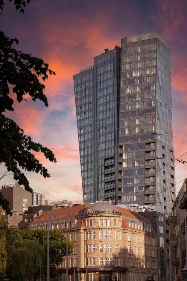 Miodowy Apartament W Hanza Tower -Sauna&Pool Szczecin Extérieur photo